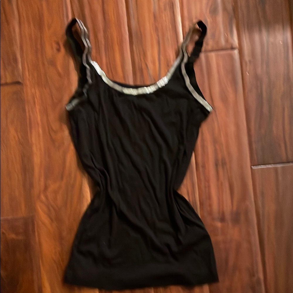 Calvin Klein Black Fitted tank top